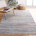 Gray 60 x 0.25 in Area Rug - Dakota Fields Mireia Striped Hand-Woven Flatweave Cotton Area Rug Cotton | 60 W x 0.25 D in | Wayfair