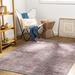 Blue/Indigo 79 x 0.02 in Indoor Area Rug - Joss & Main Kingsley Oriental Purple Area Rug Polyester/Chenille/Jute & Sisal | 79 W x 0.02 D in | Wayfair