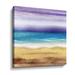 Highland Dunes Sea View of Ocean Shore Breach House by Irina Sztukowski - Painting Print on Canvas Canvas, in White | 36 H x 36 W x 2 D in | Wayfair