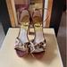 Michael Kors Shoes | Heels | Color: Brown | Size: 7.5