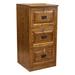Millwood Pines Doory 3-Drawer Vertical Filing Cabinet Wood in Brown/Red | 43 H x 21 W x 21 D in | Wayfair C13A3BCC5B3542A7A28E996F78B32016