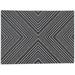 MWIDM-Himmelmann Indoor Floormat By Dakota Fields Synthetics in White/Black | 24" W x 36" L | Wayfair 436E0DE857944D29B2061CBF3DD6D7E0