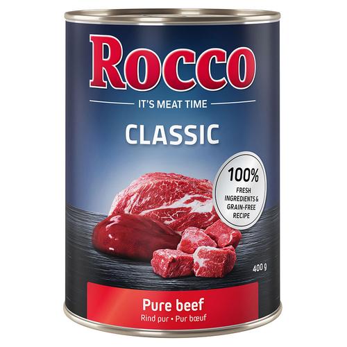 24x400g Classic Rind Rocco Hundefutter nass