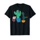 Kaktus Succulent Pflanze Free Hug Lustig Kawaii Blumentopf T-Shirt