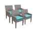 4 Florence/Monterey/Oasis Dining Chairs With Arms