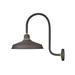 Hinkley Foundry 1-Light Outdoor Wall Mount Lantern in Museum Bronze