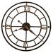 Howard Miller York Station Rustic, Industrial, Bold, Vintage Style Wall Clock, Reloj De Pared