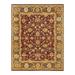 Overton Hand Knotted Wool Vintage Inspired Traditional Mogul Red Area Rug - 8' 0" x 10' 2"