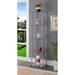 Convenience Concepts Designs2Go Classic Glass 5 Tier Tower