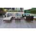 Amalfi 8 Piece Outdoor Wicker Patio Furniture Set 08m