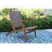 Birch Lane™ Arnot 2 - Person Outdoor Seating Group Wood/Natural Hardwoods in Brown | Wayfair AB3636DE1BE54038A6C3D2E7E9413B5F