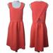 Anthropologie Dresses | Anthropologie Maeve Scalloped Cut Out Lace Dress | Color: Orange | Size: L