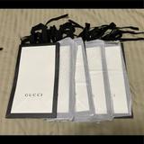 Gucci Bags | Gucci Shopping Bag | Color: Black/White | Size: 11.5” Tall X 6.75” Wide X 4.5” Deep