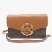 Michael Kors Bags | Michael Kors Hudson Crossbody Bag | Color: Brown/Gold | Size: Os