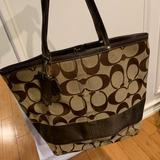 Coach Bags | Authentic Coach Tote Bag. | Color: Brown/Tan | Size: Os