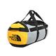 The North Face - Gilman Duffel Bag - Durable Base Camp Bag with Shoulder Straps - TNF Black/Mid Grey/Yellow, S, 50L