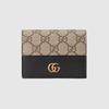 GG Marmont Card Case Wallet - Brown - Gucci Wallets