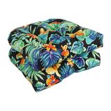 19-inch Rounded Back Indoor/Outdoor Chair Cushions (Set of 2)