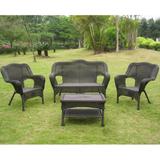 Chelsea Resin Wicker 4-piece Conversation Set