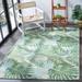 SAFAVIEH Barbados Asimina Tropical Indoor/ Outdoor Waterproof Patio Backyard Rug