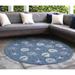 Liora Manne Carmel Shells Casual Indoor/ Outdoor Flat Area Rug