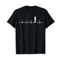 Klarinette Retro Heartbeat EKG Vintage für Klarinette T-Shirt