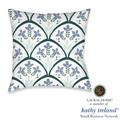 kathy ireland HOME Delicate Floral Arches 18" x 18" Decorative Pillow Polyester/Polyfill blend | 18 H x 18 W in | Wayfair DFAR18X18ODP