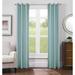 Eider & Ivory™ Solid Semi-Sheer Grommet Curtain Panels Polyester in Green/Blue | 84 H x 40 W in | Wayfair E1D8F81D286B4D2C8D8FC2ED64BC045E