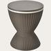 Red Barrel Studio® Kaeto Plastic SideTable Plastic in Brown | 22.5 H x 19 W x 19 D in | Outdoor Furniture | Wayfair