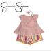 Jessica Simpson Matching Sets | Jessica Simpson Toddler Girl 2 Piece Set | Color: Cream/Tan | Size: 18mb