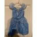 Disney Costumes | Disney Parks Cinderella Blue Costume Size Xs/S 4/5 | Color: Blue/Silver | Size: Osg