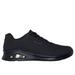 Skechers Men's Work Relaxed Fit: Uno SR - Sutal Sneaker | Size 11.5 | Black | Synthetic