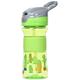 Nuby - Trinkhalmbecher Flip-It aus Tritan mit Silikongriff - 360 ml - 3 Jahre+, grün, 170 g NV0414021GREEN