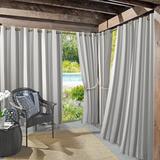 Sun Zero Valencia Cabana Stripe Indoor/ Outdoor Curtain Panel