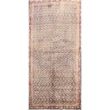 Paisley Traditional Mood Persian Area Rug Wool Handmade Carpet - 2'11" x 5'7"