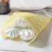 Restaurantware Rectangle Gray Paper Bag - Zig Zags - 7" X 5" - 100 Count Box in Yellow | 5 W x 0.01 D in | Wayfair RWA0013Y