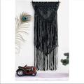 Urban Outfitters Wall Decor | Black Boho Macrame Wall Art Hanging Deco Fall Autu | Color: Black | Size: Os