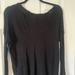 Free People Tops | Free People Long Sleeve Top | Color: Black | Size: L