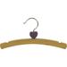 Rebrilliant 10" Baby Wood Top Hanger w/ Purple Heart Ornament Wood in Brown | 4 H x 10 W in | Wayfair ED3C039230D94DC284CBE54E8ACA4A79