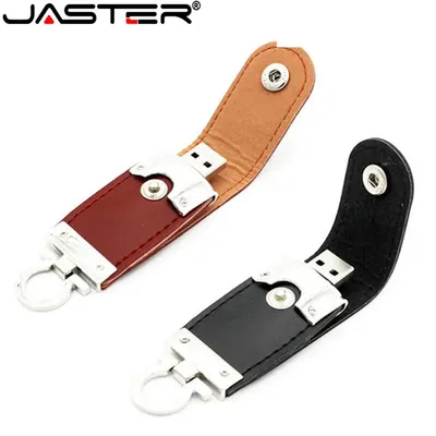 Jaster leather – clé USB 2.0 créative avec Logo personnalisable support à mémoire de 4GB 8GB 16GB