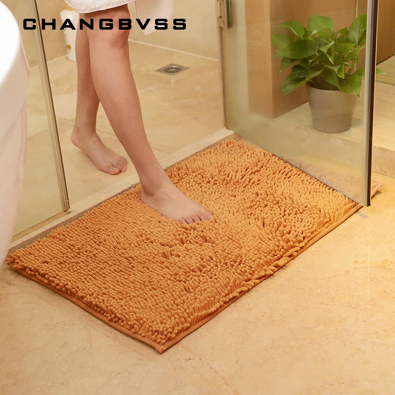 Tapis de bain 12 couleurs pour salle de bain, tapis de salle de bain antidérapant dans la toilette, tapis de salle de bain 3 tailles pour chambre à coucher, canapé alfombra bano