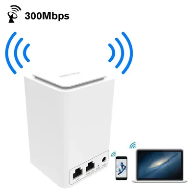 PIXLINK – Mini routeur/répéteur Wi-fi sans fil 300Mbps AP/Wps extension de la portée du WiFi