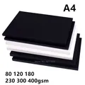 Papier kraft noir et blanc pour bricolage carte artisanale papier exécutif carton optique carton