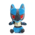 Jouets en peluche TAKARA TOMY Pokemon Lucario 24cm animaux en peluche doux poupées cadeaux pour