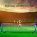 Filet de tennis portable filet de badminton filet de volley-ball installation facile outil