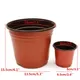 Pot de pépinière en plastique 50 pièces/lot pot de fleurs plante en pot semis pots de