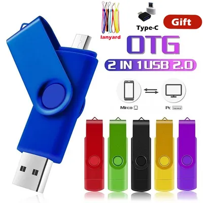 Clé USB OTG avec logo personnalisé pour smartphone Android clé USB 2.0 clé USB 16 Go 32 Go 64