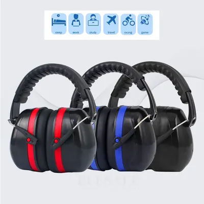 Cache-oreilles de tête réglable anti-bruit de haute qualité SNR-35dB protecteur d'oreille pour le