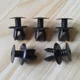 Clips de doublure de panneau de garniture noirs pour VW attaches automatiques T4 T5 Transporter