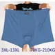 Respzed-Boxer surdimensionné grande taille pour homme sous-vêtement culotte ample 10XL 12XL